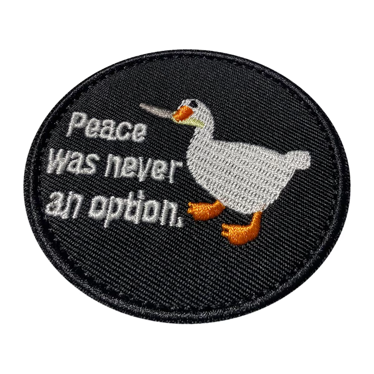 Duck Bite Knife parche bordado táctico – Motivo cuchillo - imagen 2