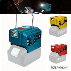 Inversor portátil 120-220V para exteriores Makita/DeWalt 18V/20V