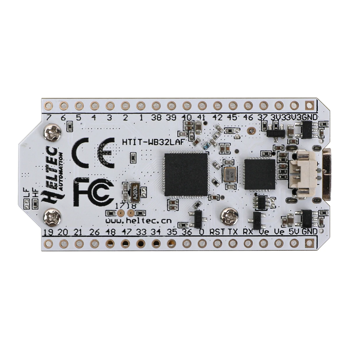 Placa de módulo Heltel ESP32 V3 para nudo Lora meshtástico con Chip SX1262 ESP32 LoRa 32 V3 Bluetooth WiFi IPEX SMA Lora antena - imagen 2