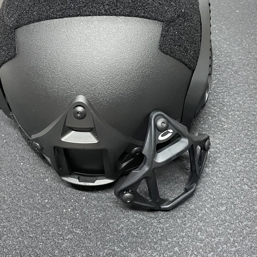 Soporte de marco para casco militar, adaptador de cubierta NVG, riel de arco esqueleto de 3 orificios, aluminio ligero para casco FAST MICH - imagen 3