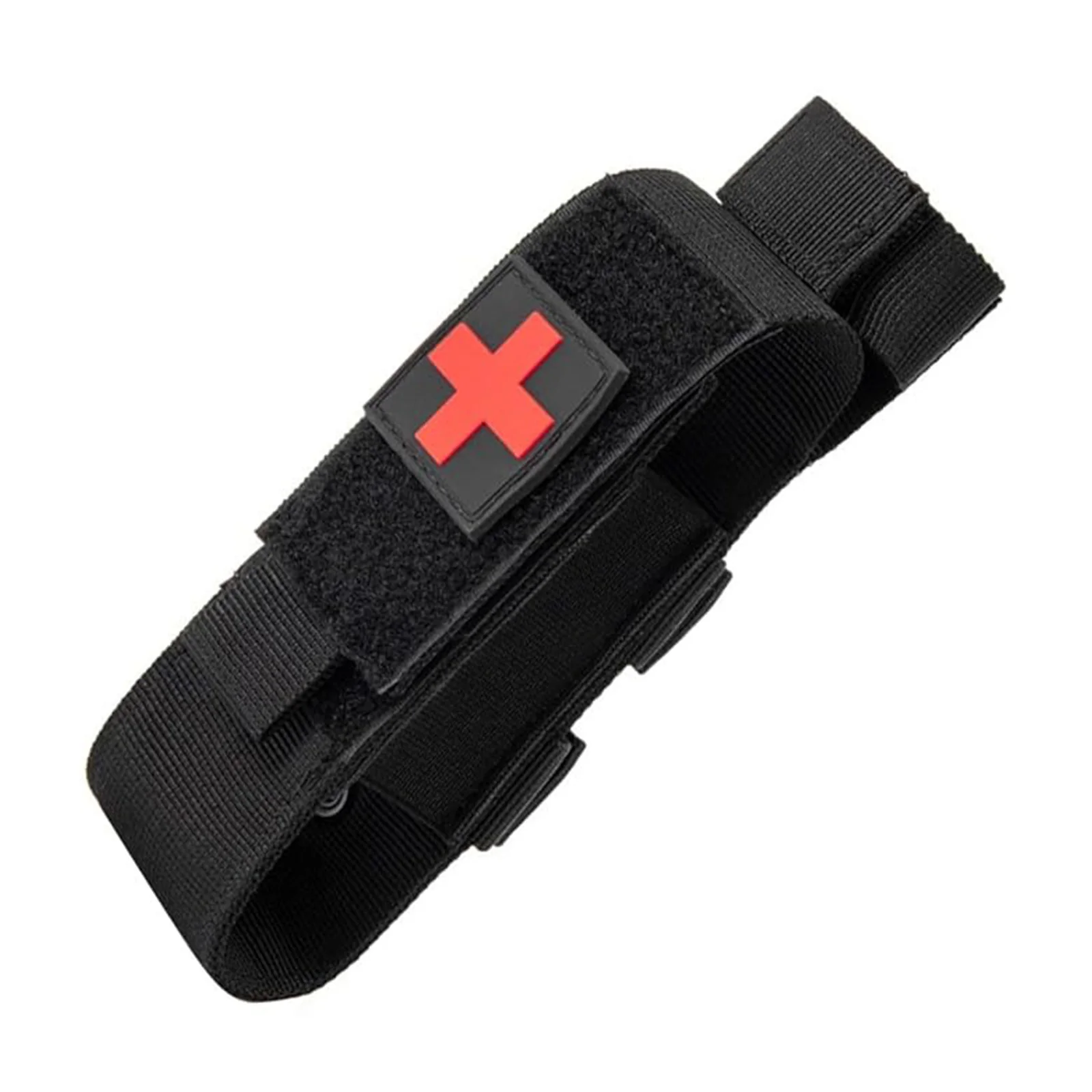 Pequeño kit de trauma con torniquete, bolsa de primeros auxilios, kit médico EMT, operación táctica de emergencia con una sola mano de vendaje hemostático - imagen 3