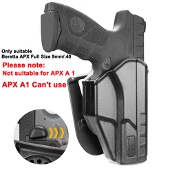 Funda Beretta APX OWB Nivel II retención pulgar 9mm/.40