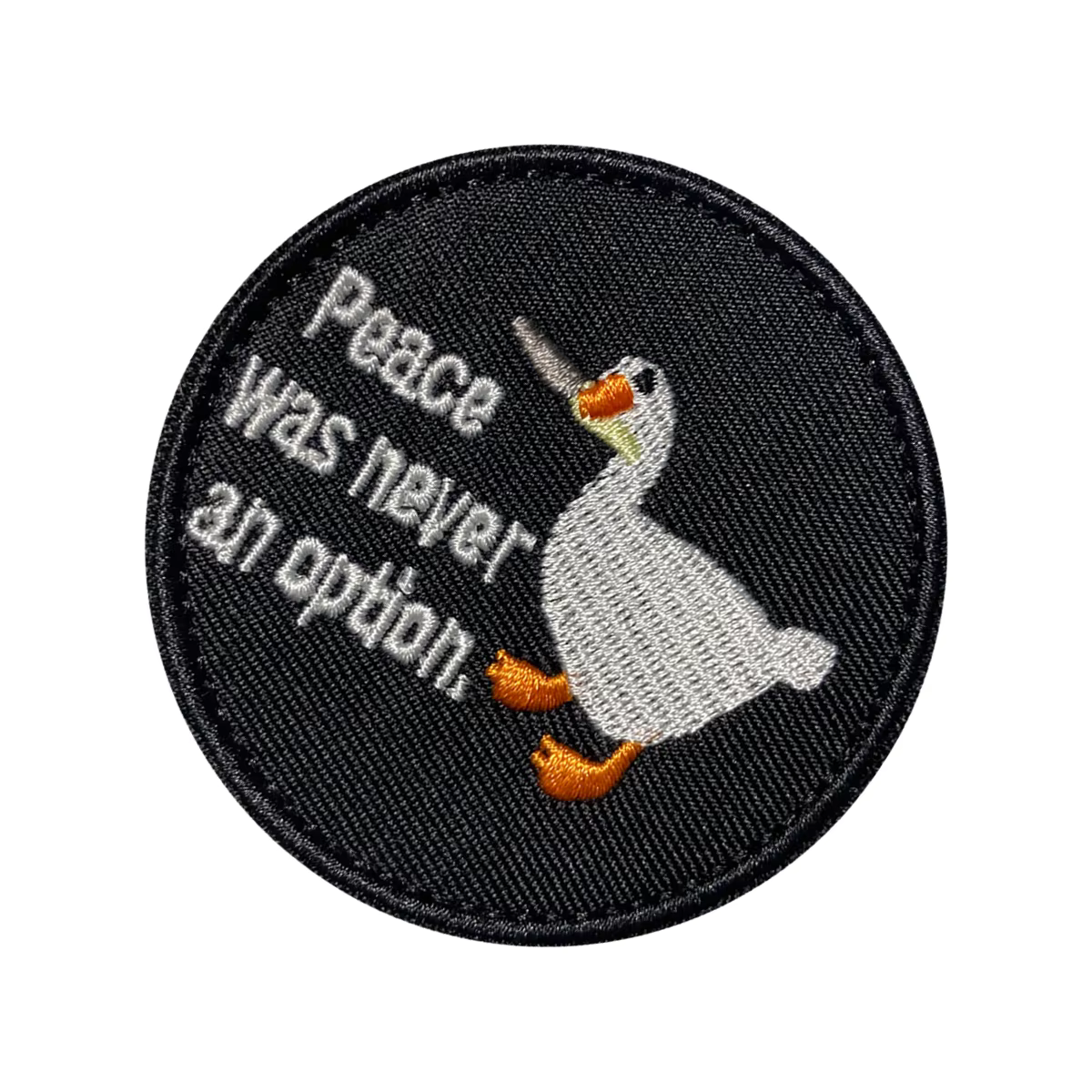 Duck Bite Knife parche bordado táctico – Motivo cuchillo - imagen 5