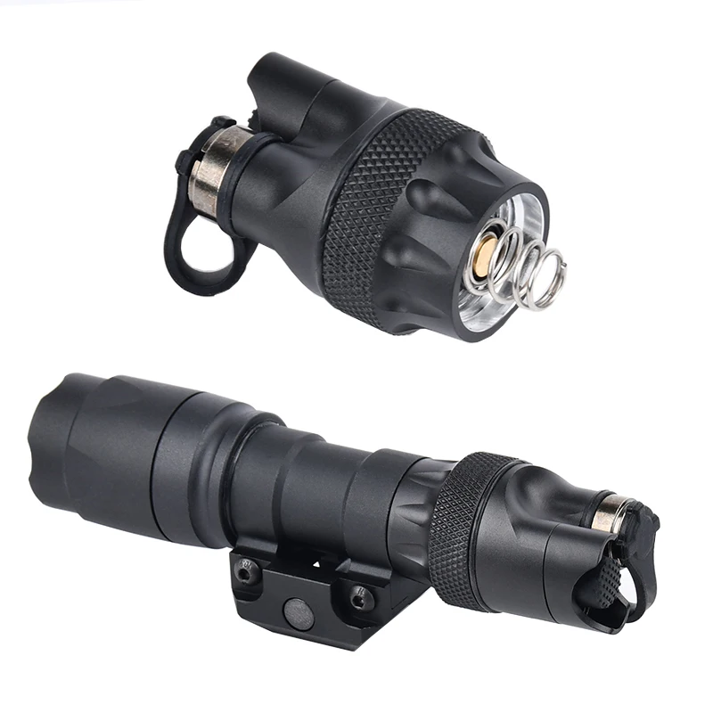 WADSN interruptor de tapa trasera de linterna táctica CNC de Metal, accesorios de luz LED para arma de caza, serie M600C, M600, M300A, M300 - imagen 2