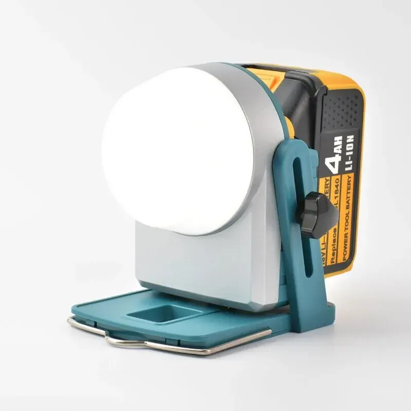 Potente luz LED de trabajo para acampar, lámpara de linterna para Makita, batería de iones de litio de 18V, M18, BL1830, BL1840, BL1850 - imagen 3
