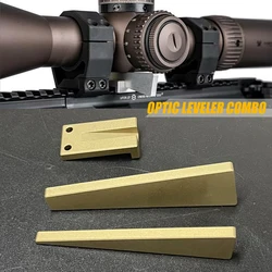 Kit nivelador óptico para mira de rifle – Ajuste fino en aluminio