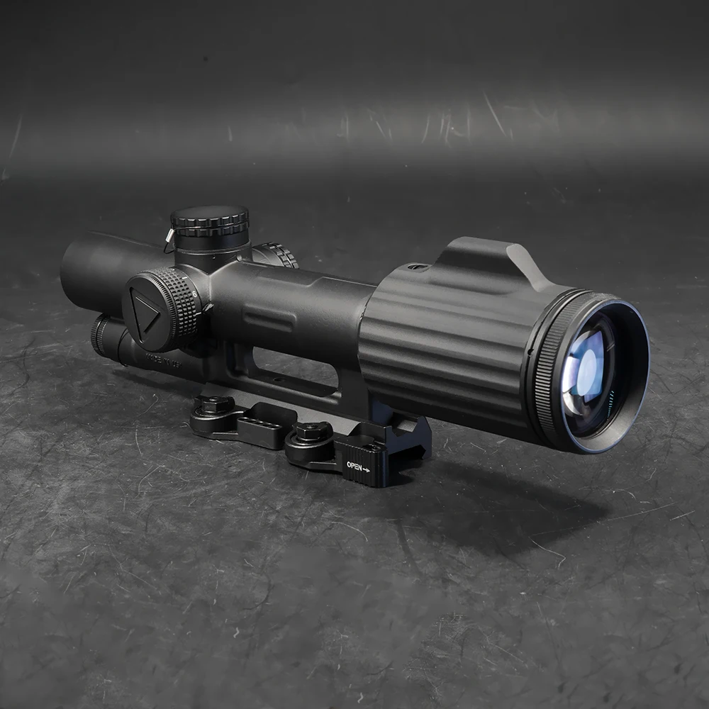 Ajustador de viento y ajustador de elevación con letras 3D, marcas originales de acero Real, V COG táctico 1-6x24 FFP LPVO - imagen 2