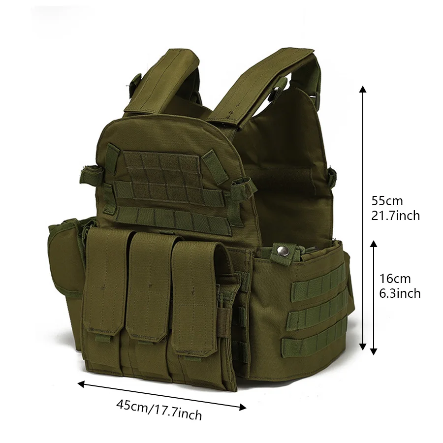 Chaleco combinado de ejercicio CS conveniente de expansión MOLLE multifuncional para adiestramiento al aire libre - imagen 4