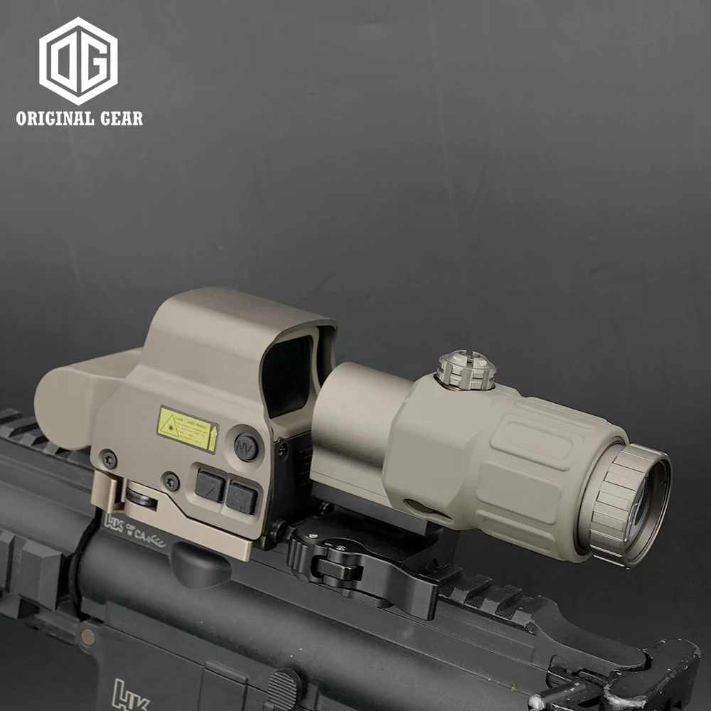 Mira táctica G33 para Airsoft y caza con acabado logotipado premium - imagen 3
