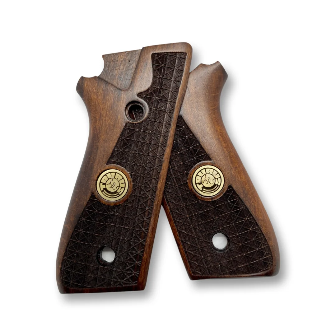 ZIB GRIPS TAURUS PT 92 Grips hecho a mano de madera Grips Ars.05 - imagen 2