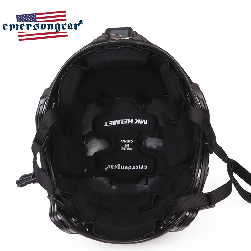 Emersongear-casco de combate táctico estilo MK, protector de equipo de protección Airsoft, m-lok, tiro, caza, ciclismo, EM9201 - imagen 5