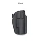 Black only holster
