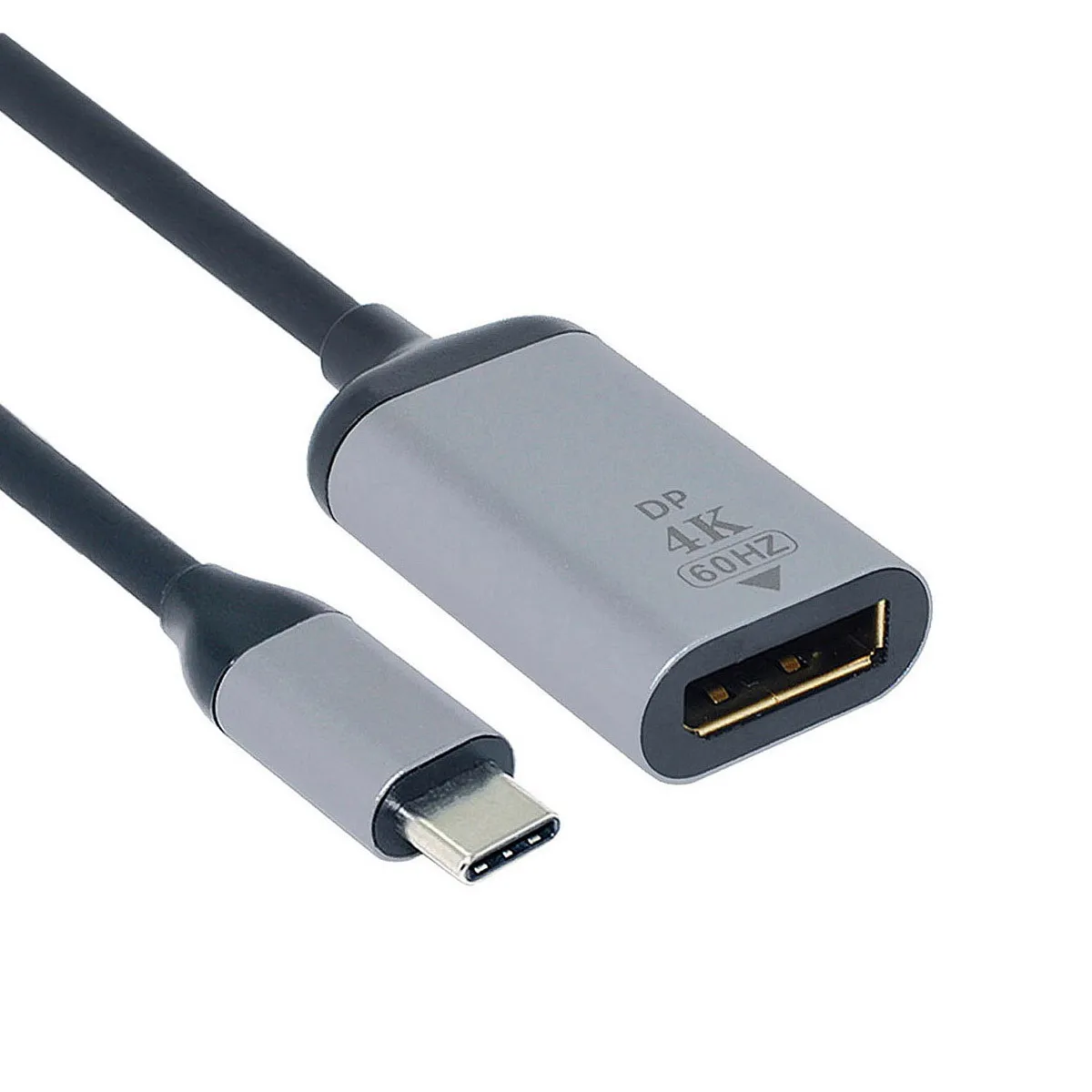 CY-adaptador de Cable USB-C tipo C a Displayport, Monitor DP, 4K, 2K, 60hz, para ordenador portátil - imagen 2