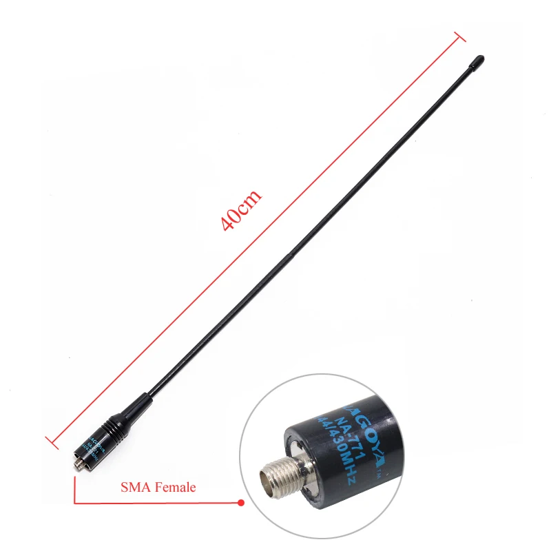 Baofeng-antena de doble banda UV-9R Pro 9R PLus UV-S9 Plus 771 sma-hembra 144/430MHz para Baofeng 9R Pro S9 Plus, Radio bidireccional Ham - imagen 4