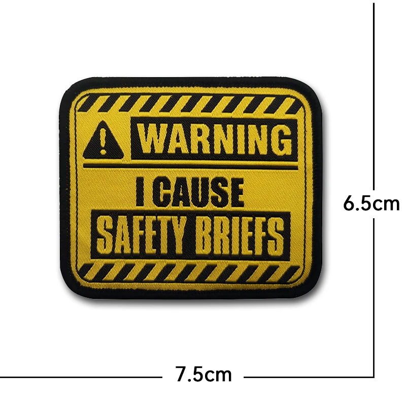 Parche de correas reflectantes para correr de noche, advertencia de peligro ruso, Material de bucle de gancho, parche táctico luminoso reflectante, pegatina - imagen 3