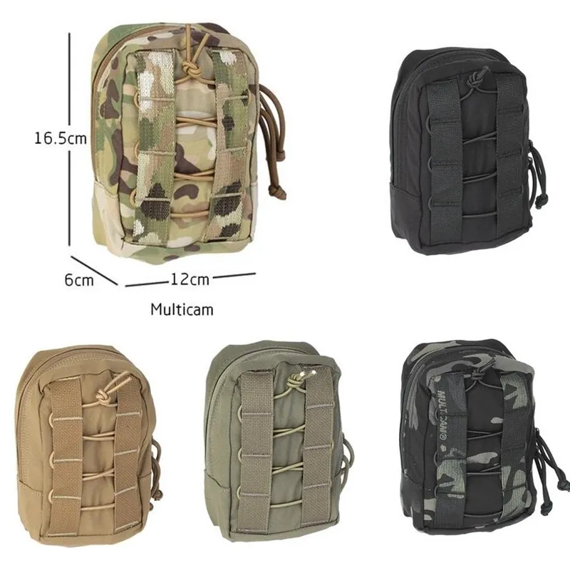 Chaleco de camuflaje para deportes al aire libre, bolsa de secado al sol Vertical, bolsa auxiliar multiusos para exteriores, FS, MOLLE