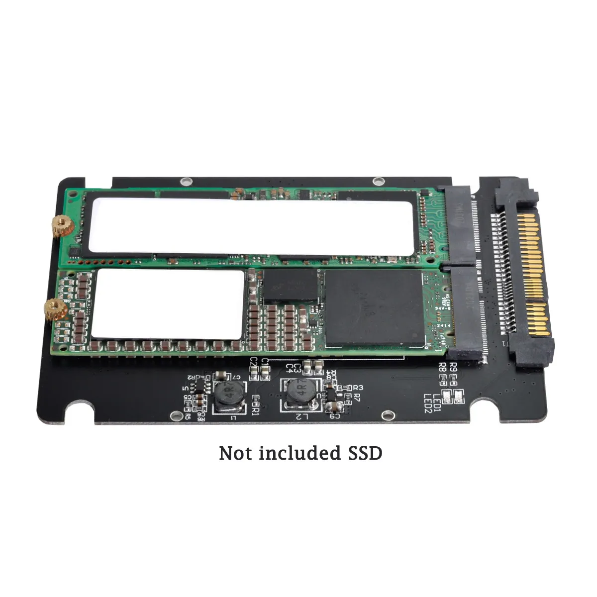 Chenyang-adaptador SFF-8639 NVME U.2 a Combo NGFF M.2 m-key SATA PCIe SSD para placa base, reemplazo de SSD 750 p3600 p3700 - imagen 4