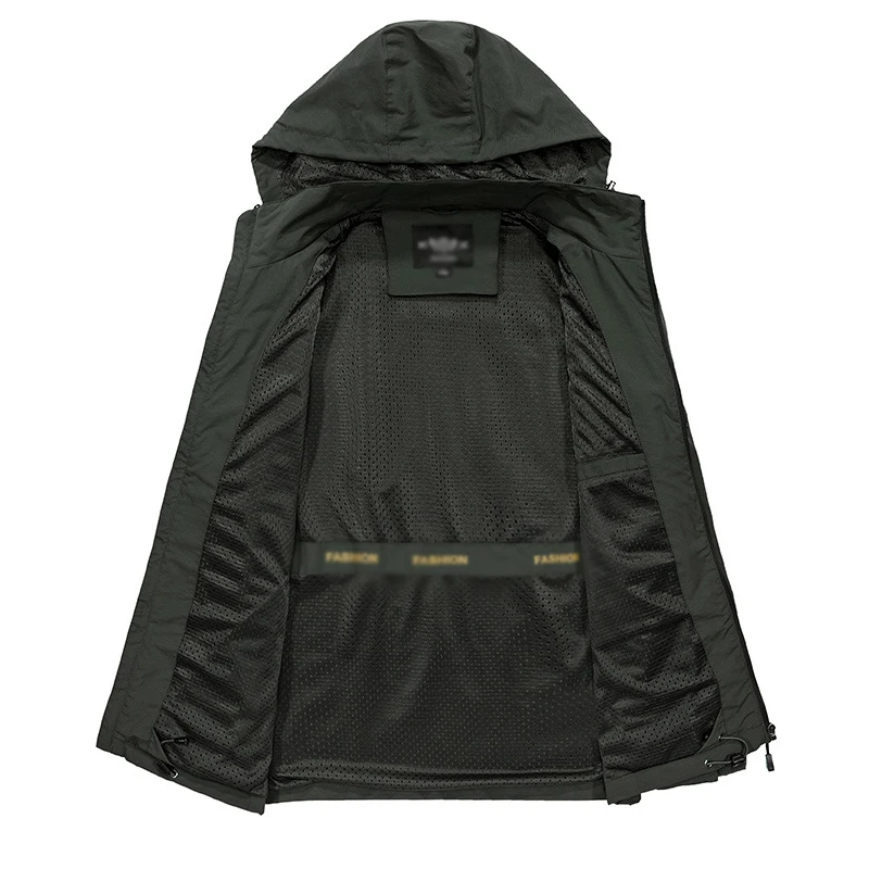 Chaqueta furtiva suave resistente a puñaladas, autodefensa, anticorte, protección de cuerpo completo de seguridad, ropa táctica militar impermeable - imagen 5
