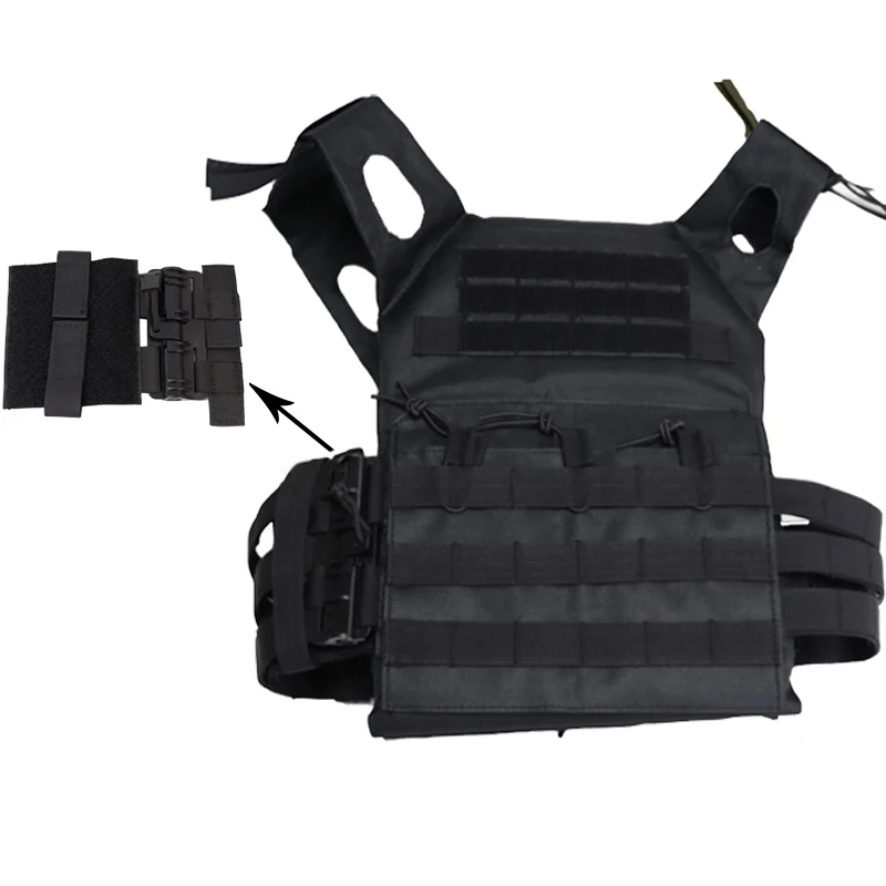 Chaleco táctico 600D para hombre, ropa de caza al aire libre, juego CS, militar, portador de placa de tiro, Airsoft, Paintball, protector, 2022 - imagen 5