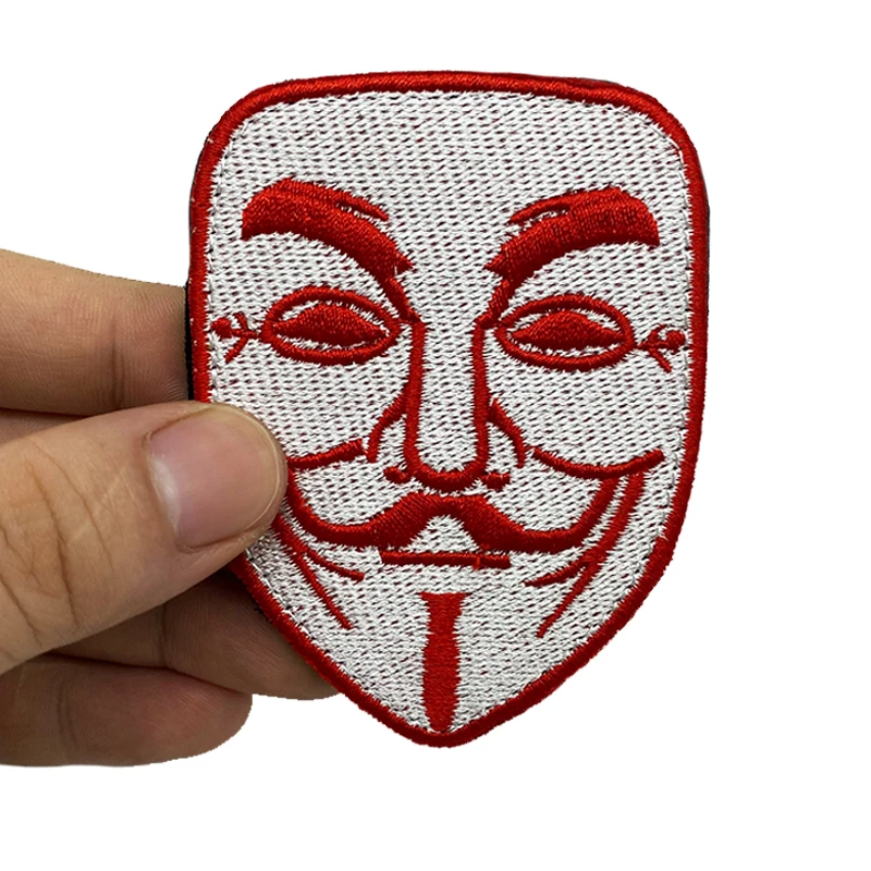 Parche bordado sonriente con MOLLE pegatina 3D para chaqueta/mochila - imagen 5