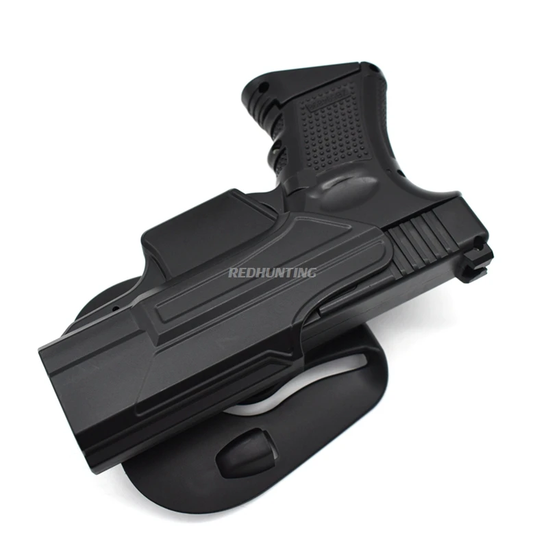 Funda de paleta OWB para Glock 19, 19X, 23, 32, cintura exterior, funda de polímero, pistola ajustable, transporte abierto - imagen 4