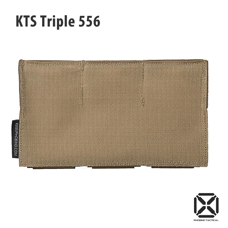 FCSK2.0 KTS Bolsa triple para revistas Clips incorporados Triple 556 Bolsa para revistas de recuperación rápida Tecnología compuesta láser - imagen 5