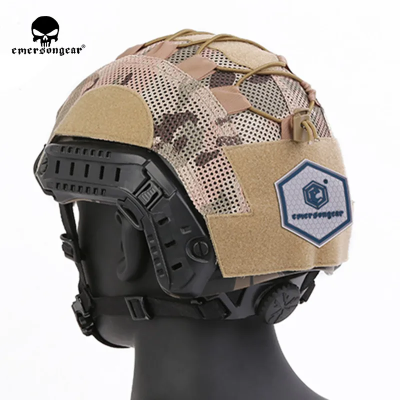 Cubierta de casco táctico para Airsoft Paintball, accesorios de estilo AG, OPS-CORE, FAST MH, PJ, BJ - imagen 3
