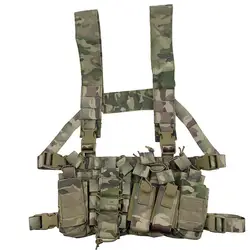 Bolsa pecho MOLLE para radio – Funda arnés frontal ajustable