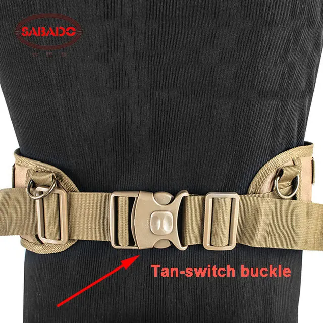 Tan-switch buckle