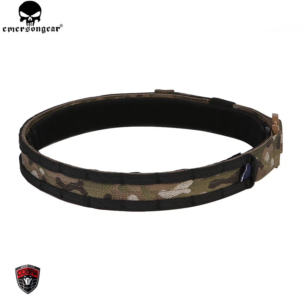 EMERSONGEAR-Cinturón de combate táctico de una piezas, 1,75 pulgadas, IPSC, interior y exterior, cinturón de Tranning del ejército para caza, accesorio para Airsoft, EM9455 - imagen 3