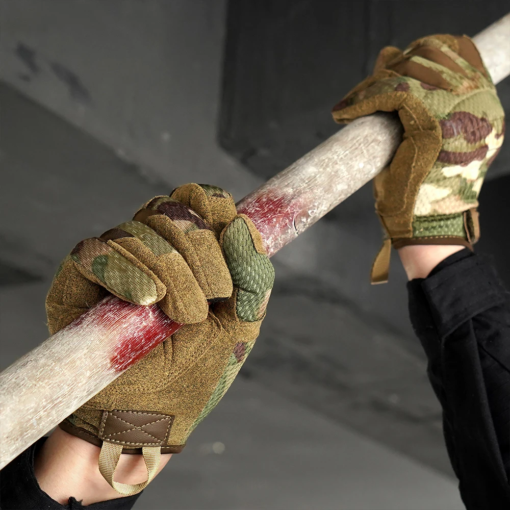 Guantes Tácticos - Material y construcción