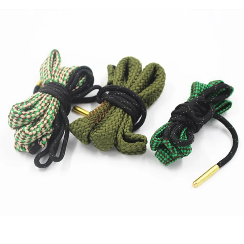 Cuerda de orificio limpio para correa de barril de limpieza reutilizable, 5,56mm,. 223,. 22, 9mm, Cal .380, 12 GA,. 30 Cal,. 308, nuevo - imagen 4