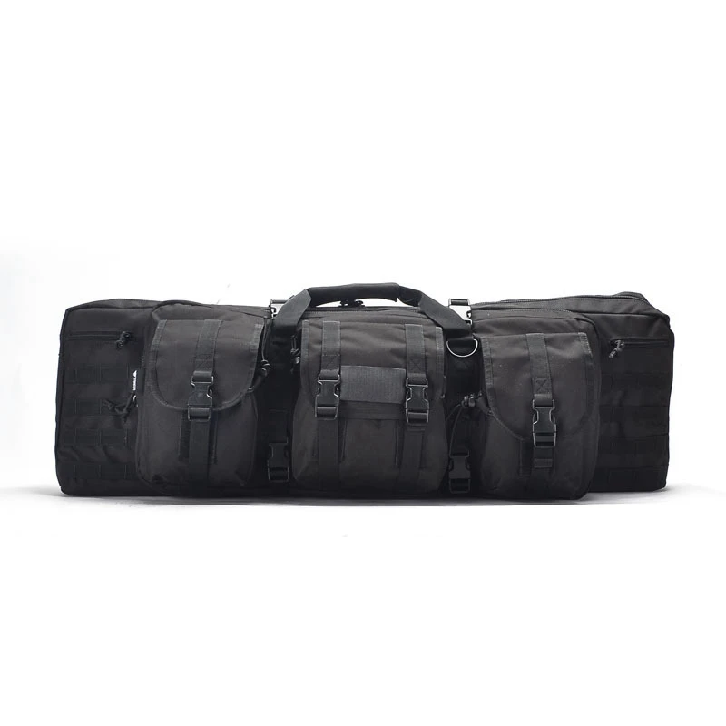 Bolsa para Rifle de 47 pulgadas, funda para pistola, mochila doble para Rifles, bolsa de transporte para M4a1 AR15, paquete de protección para tiro al aire libre, accesorios de caza - imagen 5