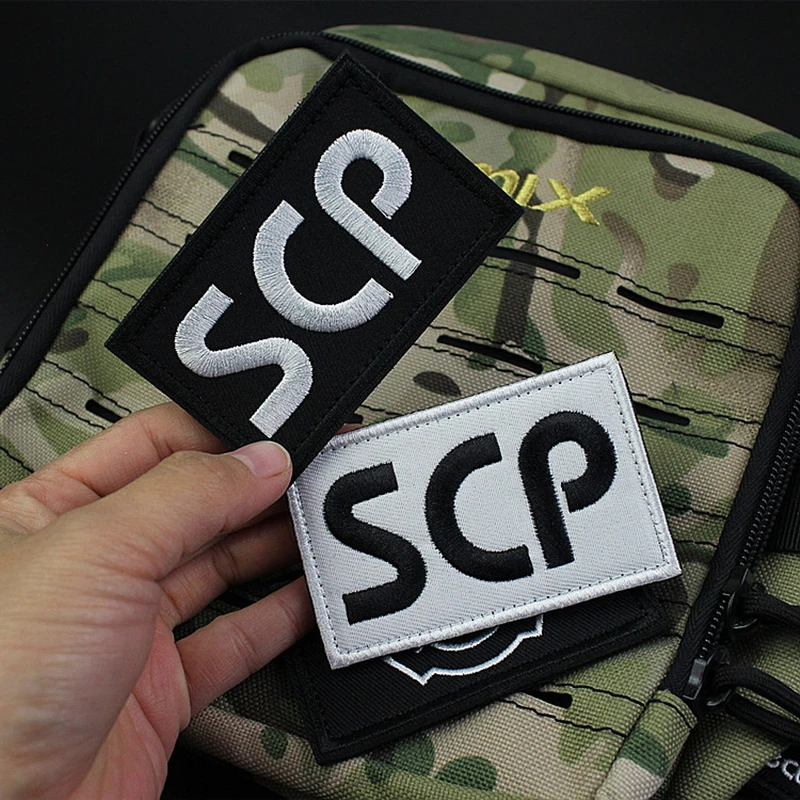 SCP Parche táctico bordado de la Fundación para brazalete - imagen 4
