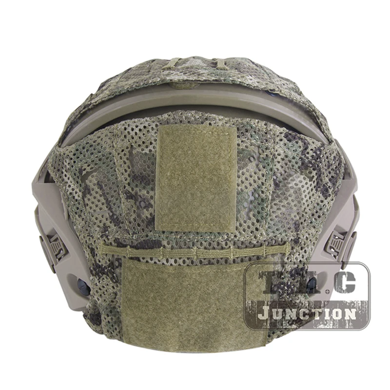 Cubierta de casco táctico con gancho y bucle, Universal, CP, Camuflaje - imagen 3