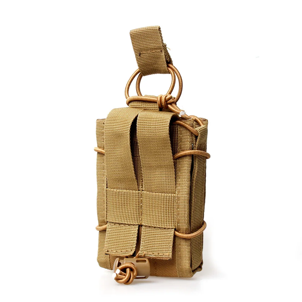 Airsoft Molle Mag-Bolsa de soporte táctico militar para Rifle M4 / M14 / AK /G3, accesorios para Paintball y caza - imagen 3