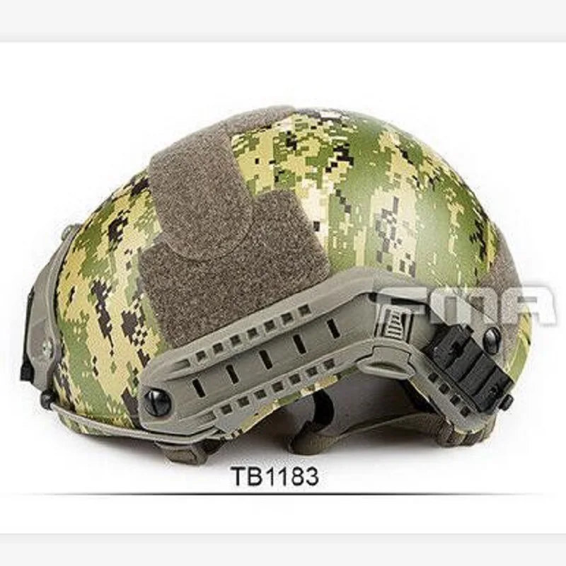 FMA AOR2 Jungle Digital caza, casco táctico de paintball al aire libre perforado/no perforado - imagen 2