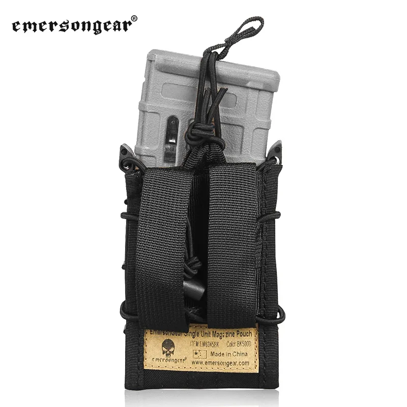 Emersongear 556 Rifle revista bolsa táctica Molle portátil Modular individual Mag bolsa Airsoft caza 556 M4 M16 AR15 SR52 - imagen 3