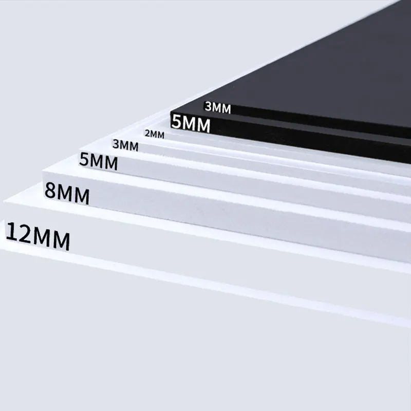 Tablero de espuma de PVC blanco, Material de fabricación de modelos hecho a mano, tablero plano de plástico para materiales de modelo de construcción DIY, 300x200mm, 1 unidad - imagen 3