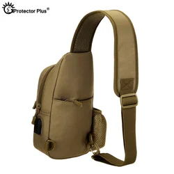 Protector Plus Bolso Táctico de Pecho USB Ripstop – MOLLE
