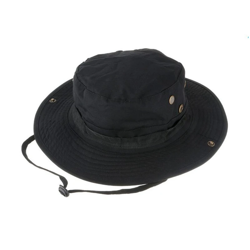 Sombreros Boonie de camuflaje táctico Airsoft Sniper, gorra militar de cadete del ejército suave, sombrero de pesca redondo para hombre, Camping, senderismo, Nepal, Verano - imagen 2