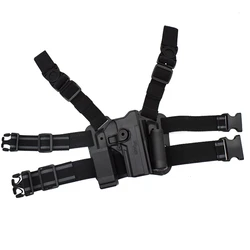 Funda muslo Airsoft P250 – Porta linterna y cargadores