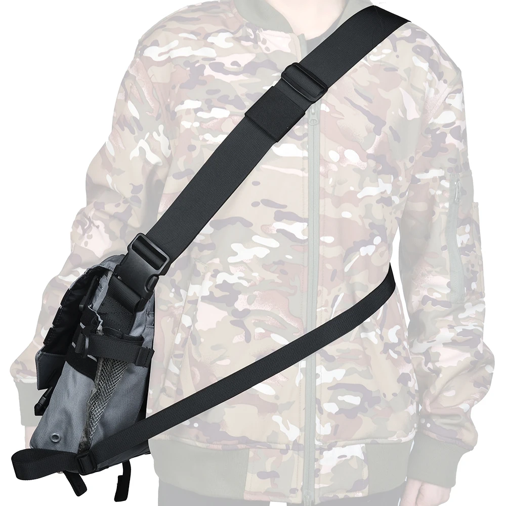 Bolso de mensajero táctico de entrega rápida, mochila de doble toque con marco interno, paquete de equipaje, accesorios de Paintball, 12L - imagen 5