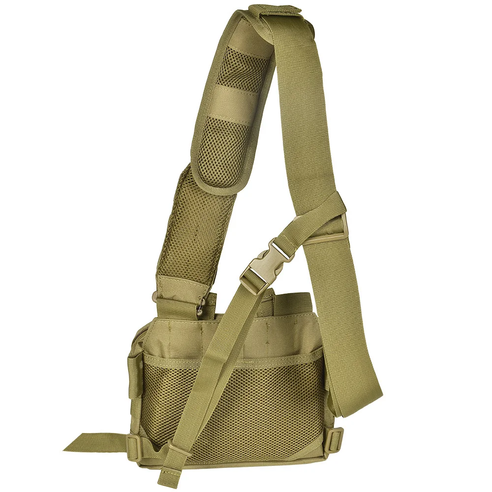 Bolsa táctica de 2 Banger para pistola de Paintball, bolsa de mensajero Modular, de preparación rápida, 5,56 - imagen 2