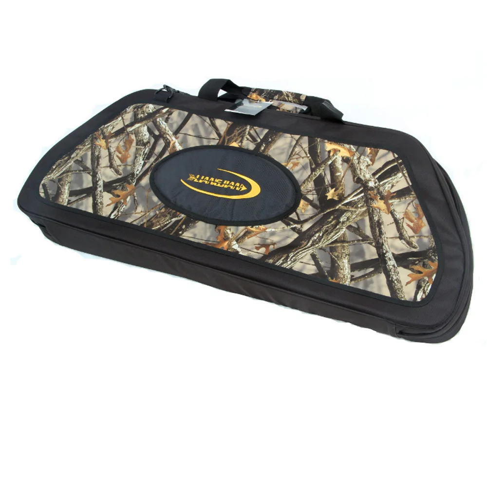 Bolsa de almacenamiento de arco compuesto de camuflaje duro para tiro con arco, asa de transporte, mochila de hombro, estuche protector para arco, aljaba de flecha para caza al aire libre - imagen 5