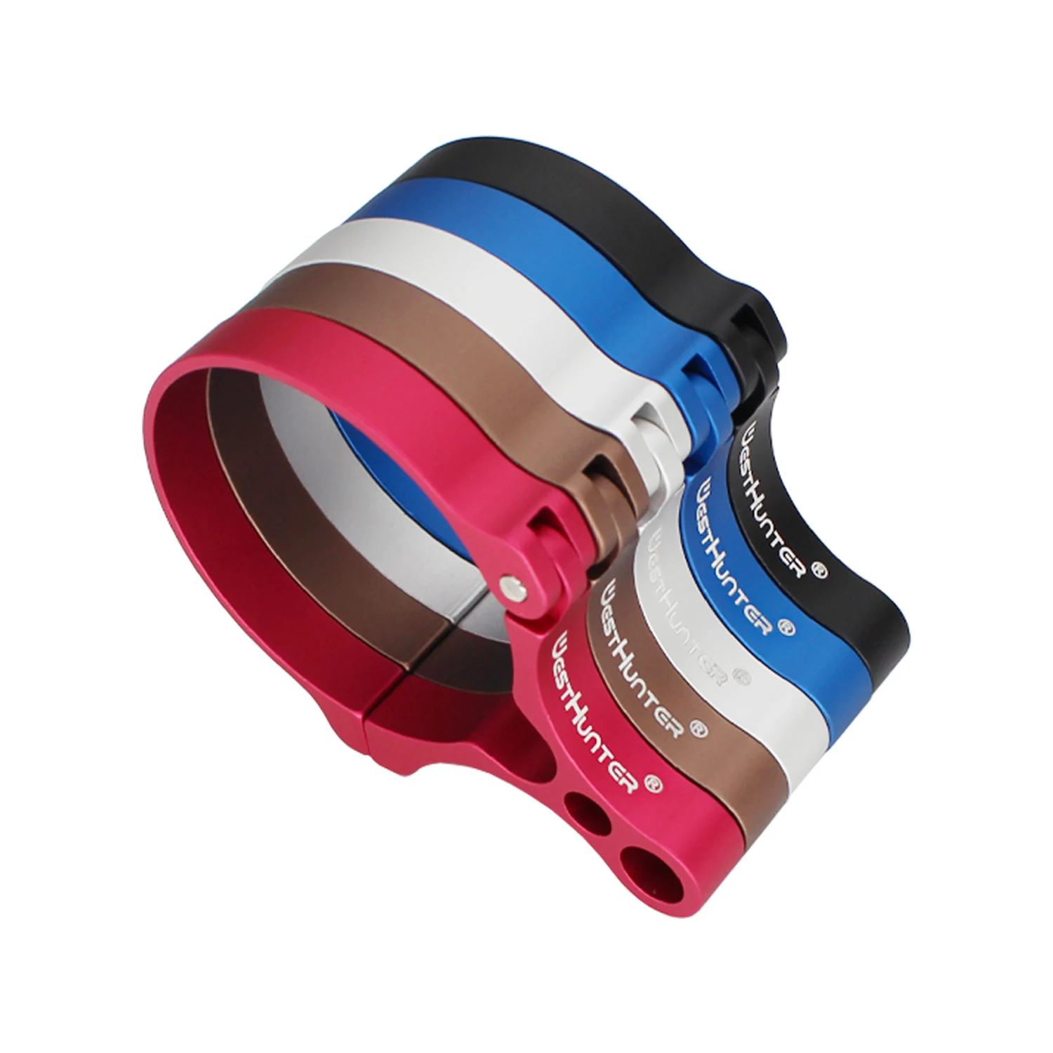 WestHunter-anillo de ajuste de aumento para mira telescópica, 44mm/46mm de diámetro Anillo de alcance de palanca de tiro de vista de interruptor, accesorios de miras ópticas - imagen 3