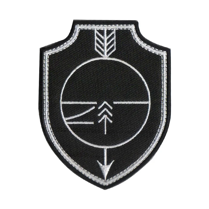 Parche de condensador BACK TO FUTURE FLUX, parches bordados tácticos para ropa, apliques de emblema, insignias - imagen 2