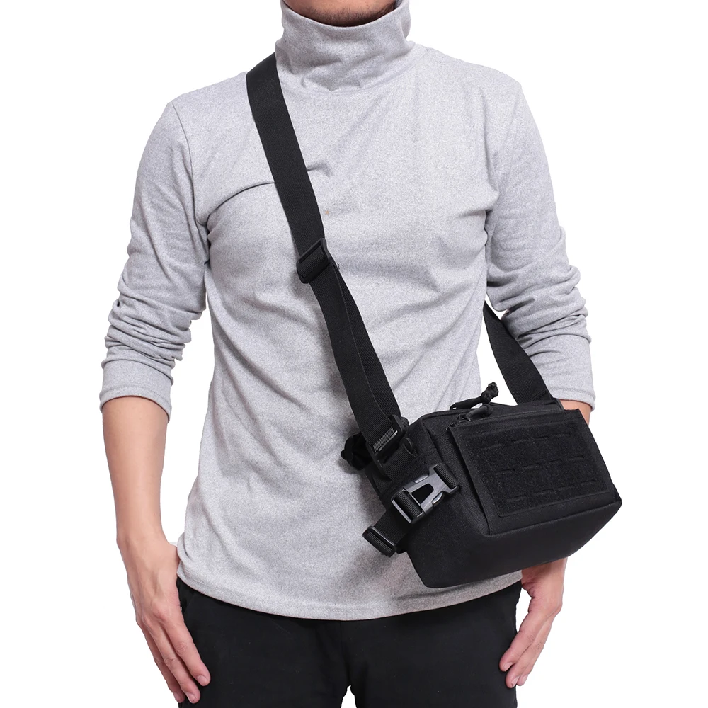 Bolsa Mensajero Táctica - Sistema de cierre Molle