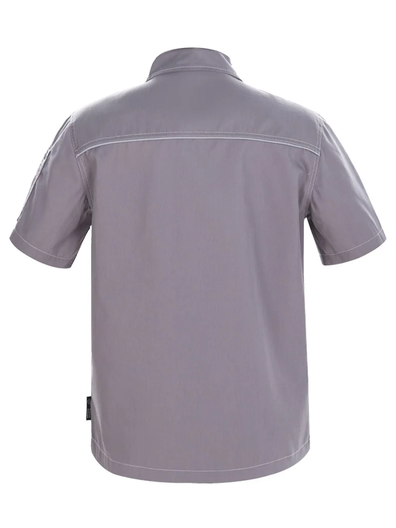 Conjunto de ropa de trabajo fina de verano, uniformes de taller de reparación mecánica de construcción, mono de trabajo duradero, traje de soldadura, ropa de trabajo - imagen 4