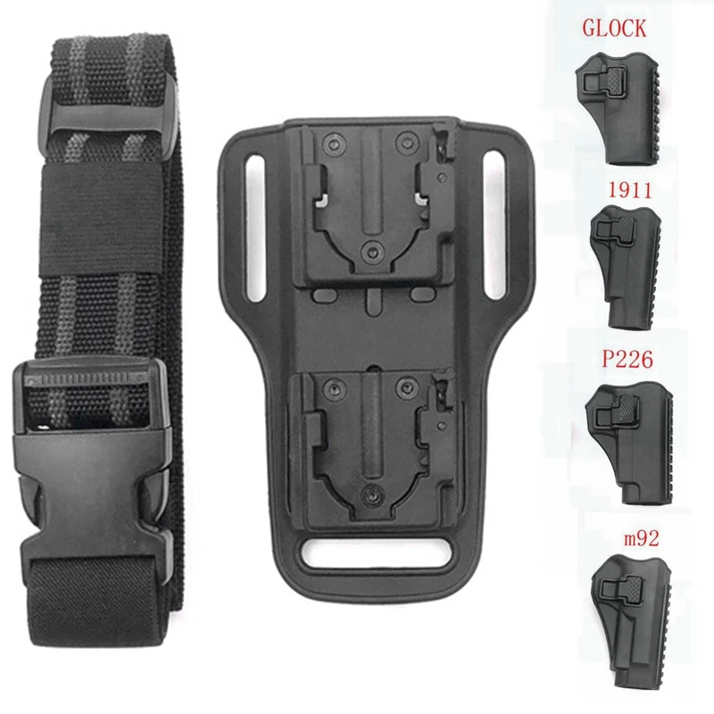 Cinturón táctico de pierna para BERETTA M9/P226/1911/GLOCK